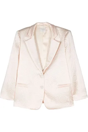 FORTE FORTE Quilted single-breasted blazer