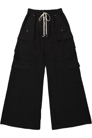 Rick Owens Drawstring wide-leg trousers
