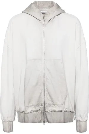 JULIUS Washed sweat hoodie
