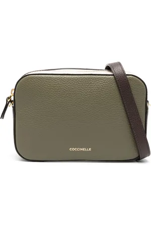 Coccinelle Small Tebe leather crossbody bag