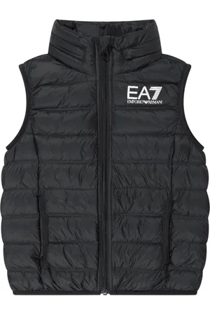 Emporio Armani Logo-print padded gilet