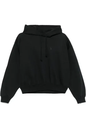 Y-3 X Adidas logo-print hoodie