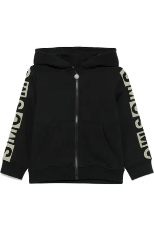 Stella McCartney Logo-jacquard zip-up hoodie