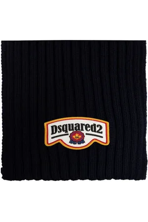 Dsquared2 Logo-patch scarf