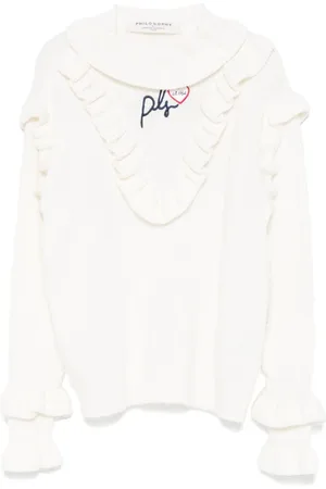 PHILOSOPHY DI LORENZO SERAFINI Embroidered-logo sweater