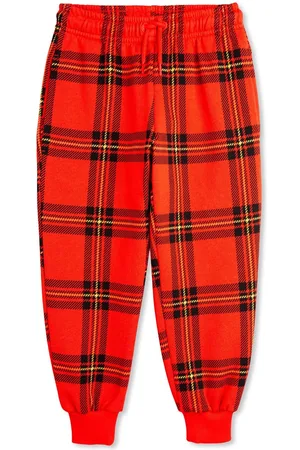 Mini Rodini Check-print sweatpants
