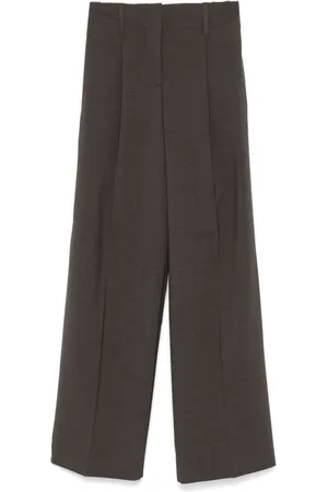 P.A.R.O.S.H. Pressed-crease trousers