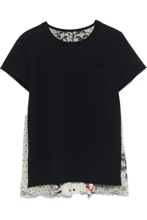 SACAI Panelled T-shirt