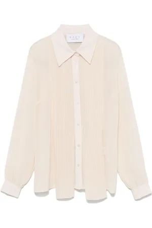 Kaos Pleat-detail shirt
