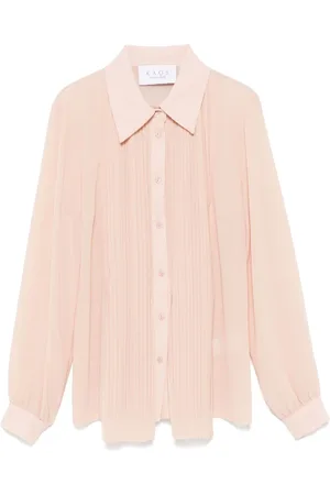 Kaos Pleat-detail shirt