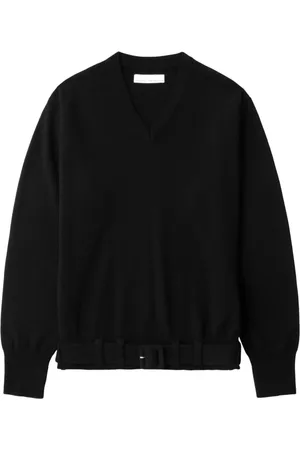 Random Identities Belted sweater