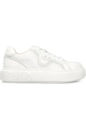 Pinko Yoko leather sneakers