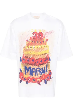 Marni Cake-print jersey T-shirt