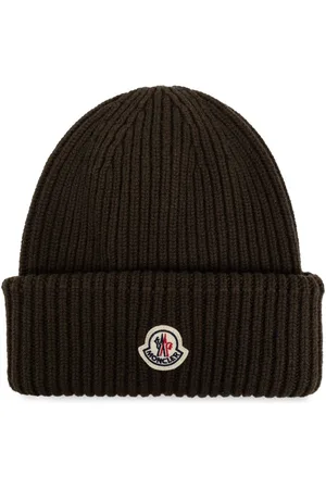 Moncler Logo patch beanie