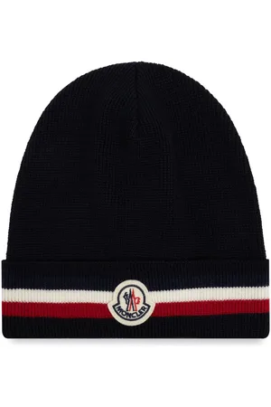 Moncler Logo patch beanie
