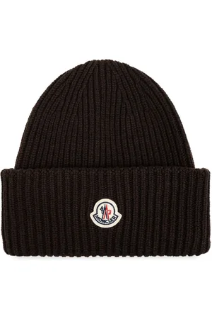 Moncler Logo patch beanie