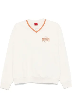 HUGO BOSS Logo-embroidered sweatshirt