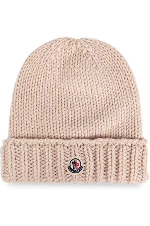 Moncler Logo patch beanie