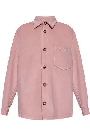 Marni Logo-embroidered shirt jacket