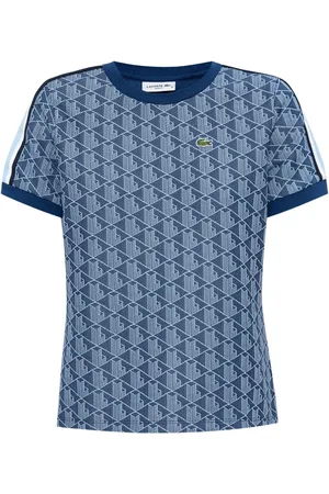 Lacoste Jacquard monogram T-shirt