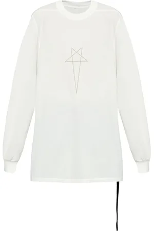 Rick Owens Logo-print long sleeve t-shirt