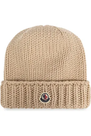 Moncler Logo patch beanie