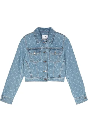 Marine Serre Moon Laser denim jacket
