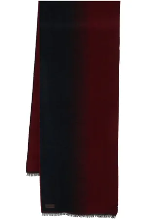 CANALI Gradient-effect scarf