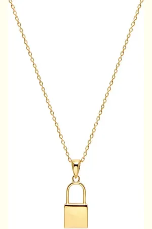 Nialaya Lock necklace