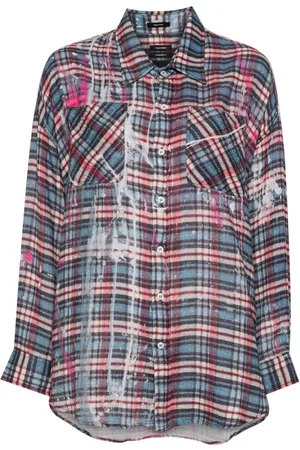 R13 Plaid shirt