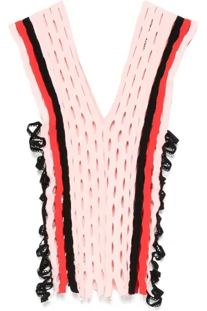 Sinéad O’Dwyer Squiggle knitted top