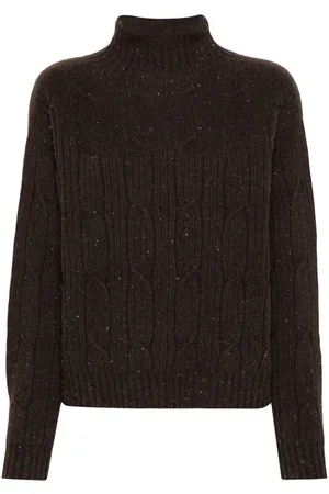 PESERICO SIGN Cable-knit sweater