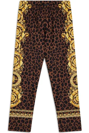 VERSACE Wild Barocco-print leggings
