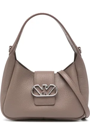Emporio Armani Mini eagle-buckle shoulder bag