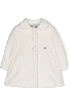 MONNALISA Boucl?? flared coat