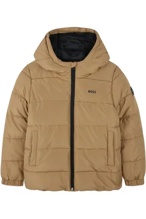 HUGO BOSS Logo-print puffer jacket