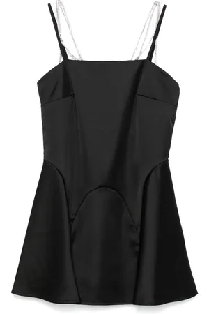 GCDS Satin mini dress