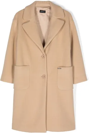 MONNALISA Logo-plaque coat