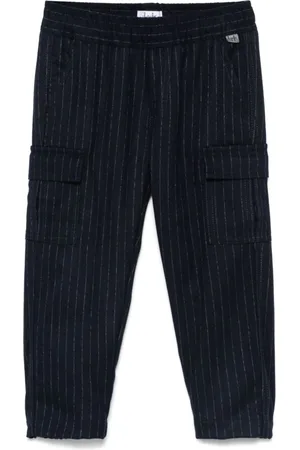 Il gufo Pinstripe cargo pants