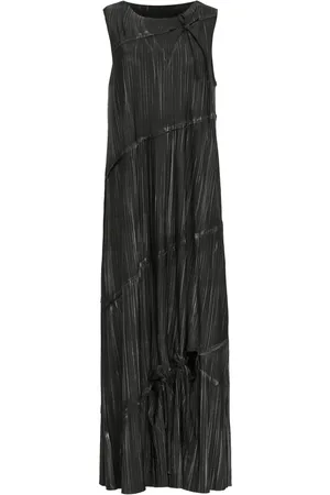 Uma Raquel Davidowicz Plissé-effect dress