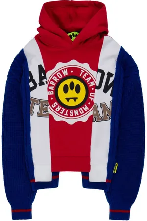 BARROW Panelled hoodie