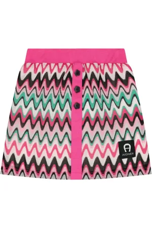 Aigner Zigzag-pattern skirt