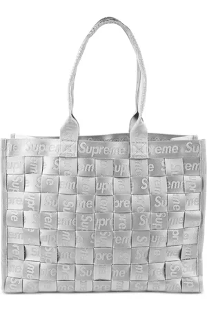 Supreme Jacquard woven tote bag