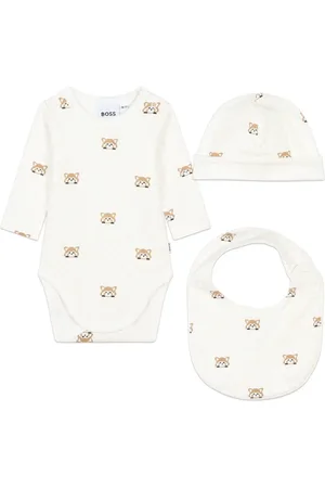 HUGO BOSS Red Panda babygrow (set of three)