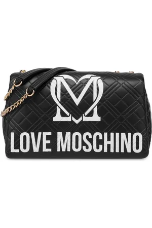 Moschino Logo-print shoulder bag