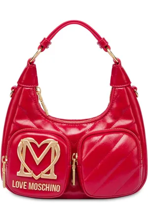Moschino Logo-plaque shoulder bag