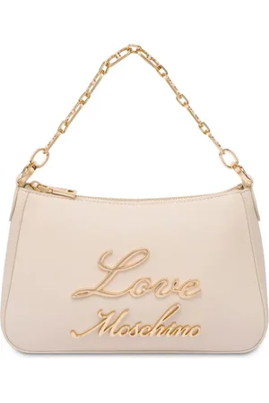 Moschino Logo-paque shoulder bag
