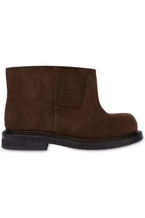 Moschino Slip-on suede ankle boots