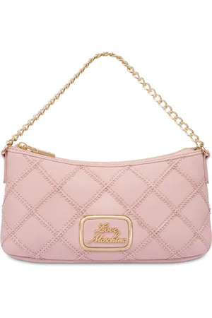 Moschino Logo-plaque shoulder bag