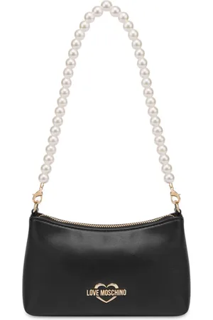 Moschino Golden Heart shoulder bag